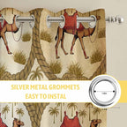 2 Panel Kitchen Cafe Curtains, Window Decor Tier Curtains - Image 7