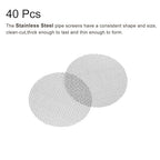 MECCANIXITY Pipe Screen Stainless Steel Screens, 13/16 Inch Diameter - Image 3
