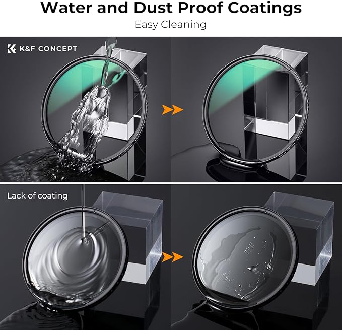 K&F CONCEPT 55mm Ultra-Low Reflectivity Circular Polarizers Filter 28 - Image 7