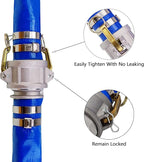 DAVCO 2" ID × 50 ft Pool Backwash Hose, Heavy Duty Reinforced Blue PVC Lay Flat - Image 6
