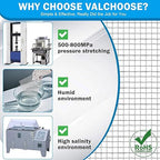 Valchoose Soft 304 Stainless Steel Mesh, 8 Pack Bendable Woven 8.3"X11.8" - Image 8