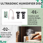 4Pcs 20MM Ultrasonic Mist Maker Fogger Atomizer Atomizer Film Plate Accessories - Image 2