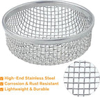2 Pack RV Flying Insect Screen Furnace Vent Cover Bug Screens, 2.8 x 1.3 Inch - Image 3