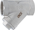 UNOX 1 1/4" Y-Type Stainless Steel Industrial Strainer - Image 4