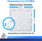 Filter King 10x28x2 Air Filter | 6-PACK | MERV 8 HVAC Pleated A/C Furnace - Image 2