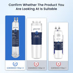 GLACIER FRESH EDR3RXD1 Refrigerator Water Filter, Compatible - Image 2