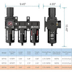 NEWPO 1/2" 3 Stage Air Drying System, Air Dryer - Image 2