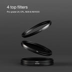 Urth 62mm 4-in-1 Lens Filter Kit - Image 2