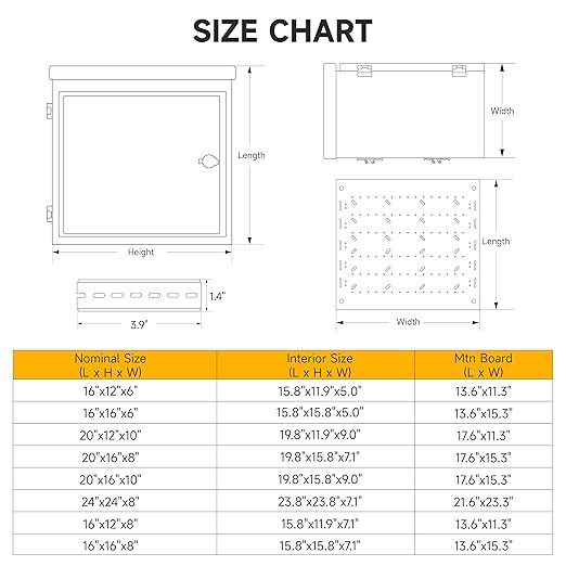 Steel Electrical Box, IP67 Waterproof & Rust-Resistant, Outdoor/Indoor - Image 6