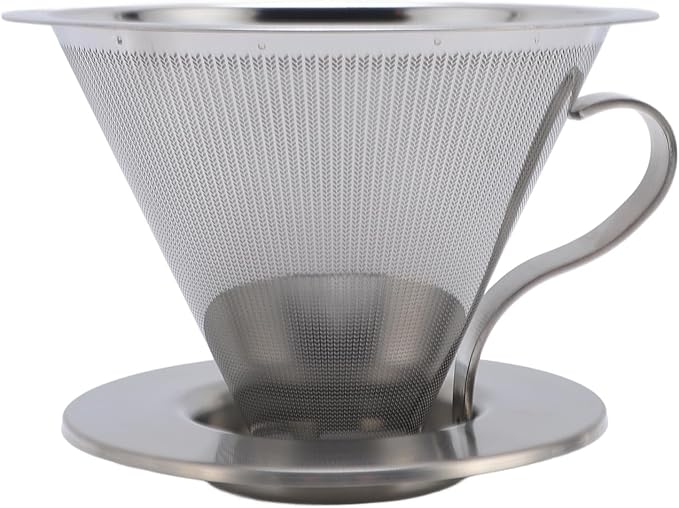 316 Stainless Steel Pour Over Coffee Dripper - Image 6