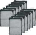 12 Pcs Reusable Zipper Filter Media Bags by WelcometotheTEXNINC