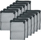 12 Pcs Reusable Zipper Filter Media Bags by WelcometotheTEXNINC