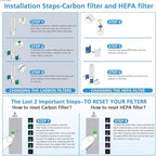 2 Pack TP04 Replacement Filter for Dyson TP04 HP04 DP04 TP05 DP05 Air Purifier - Image 4