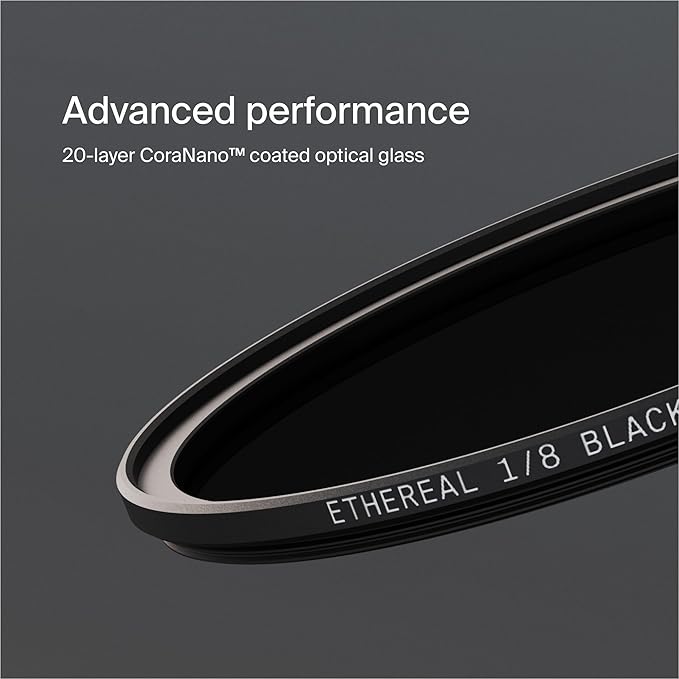 Urth 43mm Magnetic Ethereal Black Mist ⅛ Diffusion Lens Filter - Image 4