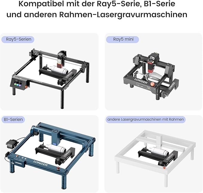 Longer Laser Engraver Rotary Roller - Image 2