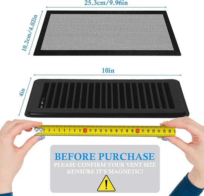 Mesh Vent Cover4 Pack, Magnetic Mesh Vent Covers - Image 5