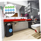 NUOBESTY 12pcs Adhesive Waste Sorting Stickers - Image 8