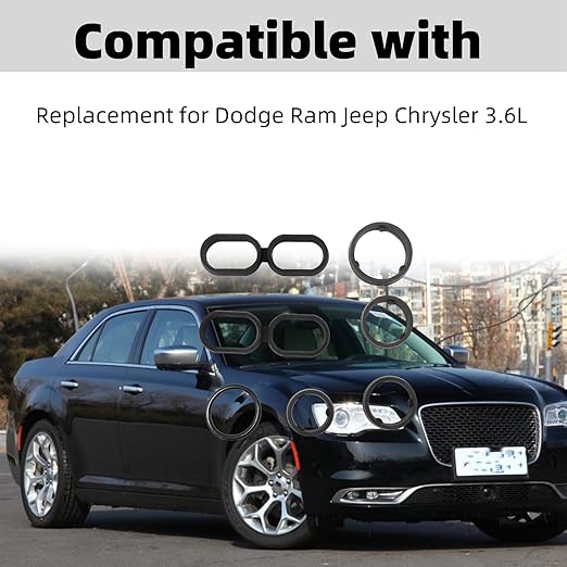 Engine Oil Filter Housing O Ring Seal Kit 68191356AA Replacement - Image 5