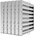 Hood Filters 430 Stainless Steel 19.5W x 19.5H Inch, 7 Grooves Commercial Hood by GCCSJ