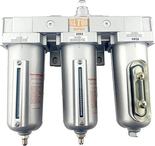 1/2" NPT HEAVY DUTY Industrial Grade 3 Stages Filter Coalescing Desiccant Dryer by AllToolDepot