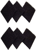 6 Pack Activated Carbon Compost Caddy Filters Kitchen Compost Collector by CompleteFiltrationServices