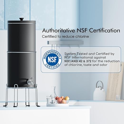 Purewell 3-Stage 0.01μm Ultra-Filtration Gravity Water Filter System, NSF/ANSI - Image 3