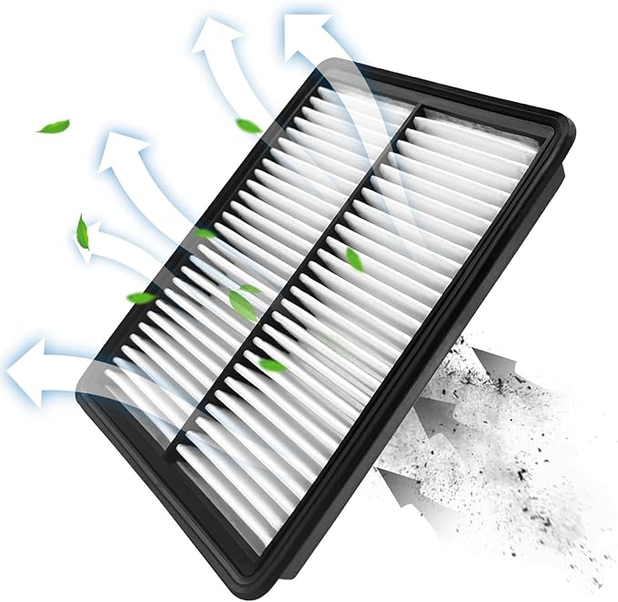 Engine Air Filter NAPE07 Fits for Mazda 2014-2018 Mazda 3, 2012-2018 Mazda 3 - Image 2