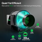 VIVOSUN Smart Air Filtration G4 Kit 4", AeroZesh G4 Inline Duct Fan - Image 3