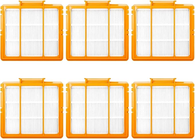 6 Pack Pre-Motor HEPA Filter Replacement Parts Kit by PAYUDAL