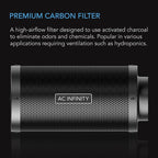 AC Infinity Air Carbon Filter 8" - Image 2