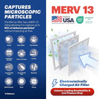 BNX TruFilter 10x24x1 Air Filter MERV 13 - Image 3