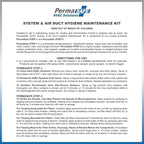 PermaSafe HVAC Solutions, System & Air Duct Hygiene Maintenance Kit, Preserves - Image 3