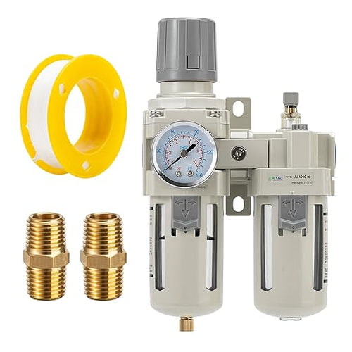 3/4" NPT Air Compressor Filter Regulator Lubricator Unit, air Pressure Regulator by Unknown