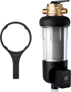 iSpring WSP100ARJ-BP, NSF Certified, Whole House Spin-Down Sediment Water Filter by iSpring