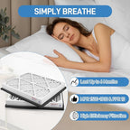 20x24x3 MERV 13 Pleated Air Filter, 2 Pack, Compatible - Image 5