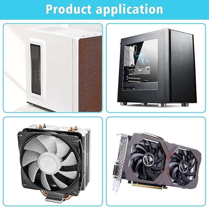 360x120mm PC Case Dust Mesh Filter, Magnetic Frame Computer Fan Dust Mesh PC - Image 7