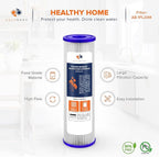 Aquaboon 20 Micron Pleated Sediment Filter Cartridge 10" x 2.5" Whole House - Image 4