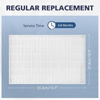 4 Pack C545 HEPA Replacement Filter S Compatible - Image 5