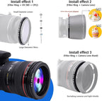 62mm Lens to 58mm Camera Lens Adapter, 62mm to 58mm Filter Step up Ring Adapter - Image 5