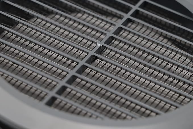 Graphite/Gray 5" Inch Round Ventilation Grille - Image 6