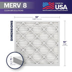 BNX TruFilter 12x12x1 Air Filter MERV 8 - Image 2