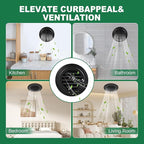 Soffit Vents 8 Inch, Round Exhaust Air Vent Cover - Image 7