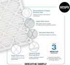 Simply 20x23x1 Air Filter, Merv 8, 12 Pack, - Image 4