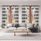 Easter Window Curtains 72 Inch Long 2 Panel Set, Rod Pocket Long Curtains & - Image 7