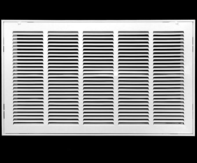 HVAC Premium 25 x 18 Duct Opening Steel Return Air Filter Grille, by HVACPremium