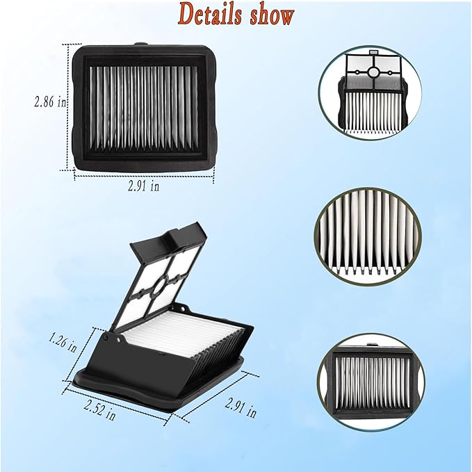 S20 Pro Replacement Parts for Narwal S20 Pro Wet Dry Vacuum Cleaner 6Pcs - Image 5
