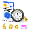 MEANLIN MEASURE 0~60Psi Stainless Steel Start and Clean Filter Pressure Gauge by MEANLINMEASURE