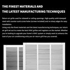 18x12 Return Air Grille, Air Return Vent Cover, Flat Vent Cover, Rejillas De - Image 5