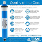 APPLIED MEMBRANES INC. 12 GPD Reverse Osmosis Membrane | RO Membrane Water - Image 3