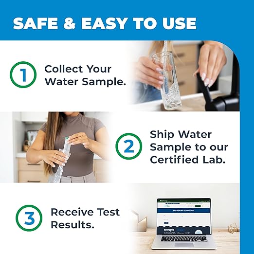 Safe Home® Lead in Drinking Water Test Kit – 2 Samples Tested at our EPA - Image 3